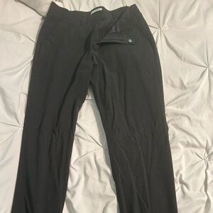 Gray work pants